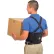 Ergodyne® ProFlex® 100 Economy Back Support W/Rubber Track Webbing, Small, Black