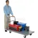 Global Industrial™ Steel Deck Platform Truck 36 x 24 1000 Lb. Capacity 5" Polyurethane Casters