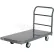 Global Industrial™ Steel Deck Platform Truck 36 x 24 1400 Lb. Capacity 5" Rubber Casters