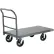 Global Industrial™ Steel Deck Platform Truck 72 x 36 2400 Lb. Capacity 8" Rubber Casters