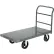 Global Industrial™ Steel Deck Platform Truck 36 x 24 2400 Lb. Capacity 8" Rubber Casters
