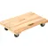 Global Industrial™ Hardwood Dolly with Solid Deck 36 x 24 1000 Lb. Capacity