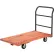 Global Industrial™ Hardwood Deck Platform Truck 54 x 27 1400 Lb. Capacity 5" Rubber Casters