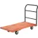 Global Industrial™ Hardwood Deck Platform Truck 72 x 36 1400 Lb. Capacity 5" Rubber Casters