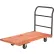 Global Industrial™ Hardwood Deck Platform Truck 48 x 24 1000 Lb. Cap. 5" Polyurethane Casters