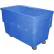 Dandux Rectangular Plastic Box Truck 51166524U-4S Blue 24 Bushel 660 Lb. Cap.