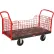 Rubbermaid® FG448600BLA Side Panel Platform Truck 48 x 24 2000 Lb. Capacity
