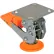 Floor Lock with Polyurethane Foot Pad FL-LKH-5 for 5" Casters