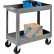 Global Industrial™ Steel Stock Cart w/2 Shelves, 500 lb. Capacity, 30"L x 16"W x 32"H