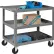 Global Industrial™ Steel Stock Cart w/3 Shelves, 800 lb. Capacity, 36"L x 24"W x 36"H