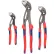 Knipex® Comfort Grip Cobra® Set (7, 10, & 12), 3 Pc