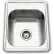 Houzer® A1722-7BS-1 ADA Drop In Stainless Steel 3-Hole Bar/Prep Sink