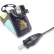 Weller® WTMT Micro Soldering and Desoldering Set with WTMT Tweezers, 80 W