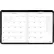 AT-A-GLANCE® Executive Monthly Padfolio, 11 x 9, Black Cover, 13-Month: Jan 2026 to Jan 2027