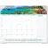 AT-A-GLANCE® Seascape Panoramic Desk Pad, 22 x 17, 12-Month (Jan-Dec): 2026