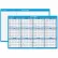 AT-A-GLANCE® Horizontal Reversible/Erasable Wall Planner, 36 x 24, 12-Month (Jan to Dec): 2026