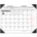 AT-A-GLANCE® Two-Color Monthly Desk Pad Calendar, 12-Month (Jan to Dec): 2026