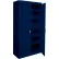 Steel Cabinets USA Storage Cabinet, 5 Adjustable Shelves, 24"W x 18"D x 72"H, Navy Blue, All-Welded