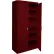 Steel Cabinets USA Storage Cabinet, 5 Adjustable Shelves, 24"W x 18"D x 72"H, Wine Red, All-Welded