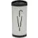 Alba Triangular Umbrella Stand, Silver/Black