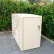 American Bicycle Bike Storage Locker W/Padlock, 1 Bike Capacity, 30"Wx74-1/2"Dx49"H, Tan, Assembled