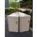 American Bicycle Bike Storage Locker W/Padlock,1 Bike Cap,30"Frnt;4"BckWx74-1/2"Dx49"H,Tan,Assembled