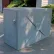 American Bicycle Bike Storage Locker W/Padlock, 1 Bike Cap., 30"Wx74-1/2"Dx49"H, Med Gray, Assembled