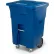 Toter Heavy Duty 2-Wheel Trash Cart W/ Casters, 96 Gallon, Blue - ACC96-00BLU