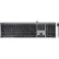 Macally Ultra Slim USB Wired Keyboard for Mac and PC, Space Gray