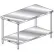 Aero Manufacturing 304 Stainless Steel Table, 24 x 30", Undershelf, 14 Gauge
