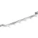 Aero Manufacturing SBGPR-60 Wall-Mounted Pot Rack - Single Bar NSF Grey Coat 60"W x 6"D