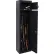 American Furniture Classics Metal Security Cabinet 906 - 5 Gun Capacity 15" x 10" x 59" Black