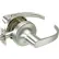 Yale® Cylindrical Lockset Storeroom, Grade 2, PB Handle, C Keyway