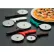 American Metalcraft PIZG3 - Pizza Cutter, 4" Wheel, Stainless Steel Wheel, Plastic Green Handle