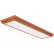 Lithonia Lighting FMFL 30840 CAML OA, LED Cambridge Linear Flush Mount, 35W, 4000CCT Oak