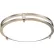 Juno Lighting Saturn 13" Round LED Flush Mount, 18W, 1190-1335 Lumens, 90 CRI, Brushed Nickel