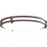 Juno® Saturn 16" Round LED Flush Mount, 25W, 1700-1940 Lumens, 90 CRI, Antique Bronze