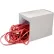 Alliance® Can Bandz™ Rubber Bands, Medium, 12" Length, Red, 50/Box