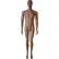 Male Mannequin - Hands by Side, Legs Straight - Dark Flesh Tone