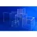 Acrylic 5 Sided Cubes, 8" x 8" x 8", 3/16" Thickness, Clear