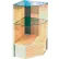 Pentagonal Corner With Glass, Maple