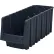 Akro-Mils® Akro-Bin® Plastic Economy Bin, 17-7/8"L x 6-5/8" W x 7"H, Black - Pkg Qty 10