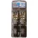 ANCRA Cargo® Strap Assy Ratchet Buckle w/vinyl S-Hooks, 1" x 12', Black, Pack of 2