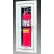 Potter Roemer Loma Steel Fire Extinguisher Cabinet, Full Acrylic Window, Surface Mount