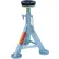 AME 3 Ton Jack Stands Flat Top with Rubber Cushion, 1 Pair - 14980