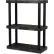 SPC Industrial™ DuraShelf™, Adjustable Vented Shelving, 36"W x 16"D x 45"H, Black