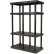 SPC Industrial™ DuraShelf™, Adjustable Vented Shelving, 48"W x 24"D x 72"H, Black