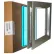 Louver & Steel Beveled Vision Lite VLFEZ2430B WS PAK, 24" X 30", WireShield Fire & Safety Glaze