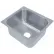 Advance Tabco® Under Mount Sink, One Compartment, 16L x 20W Bowl, 12" Overall Height, 18 Gauge