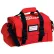 First Aid Only First Responder Kit, Large Bag Empty, Fabric, Red, 1 Piece - Pkg Qty 25
